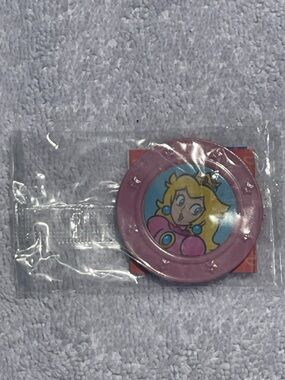 Wonder Ball Princess Peach Pink Coin Super Mario Bros Nintendo Rare Collectible